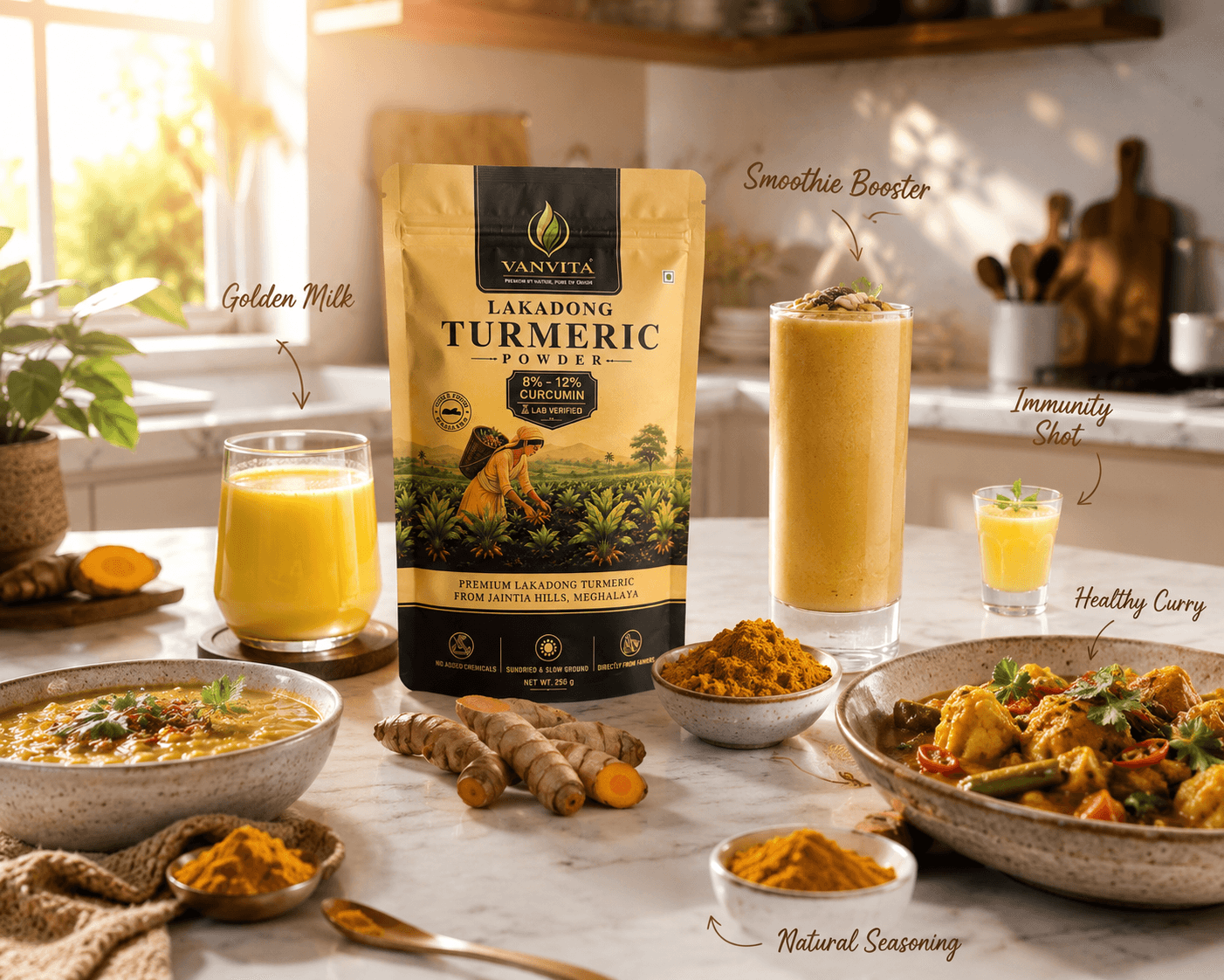 Vanvita Lakadong Turmeric