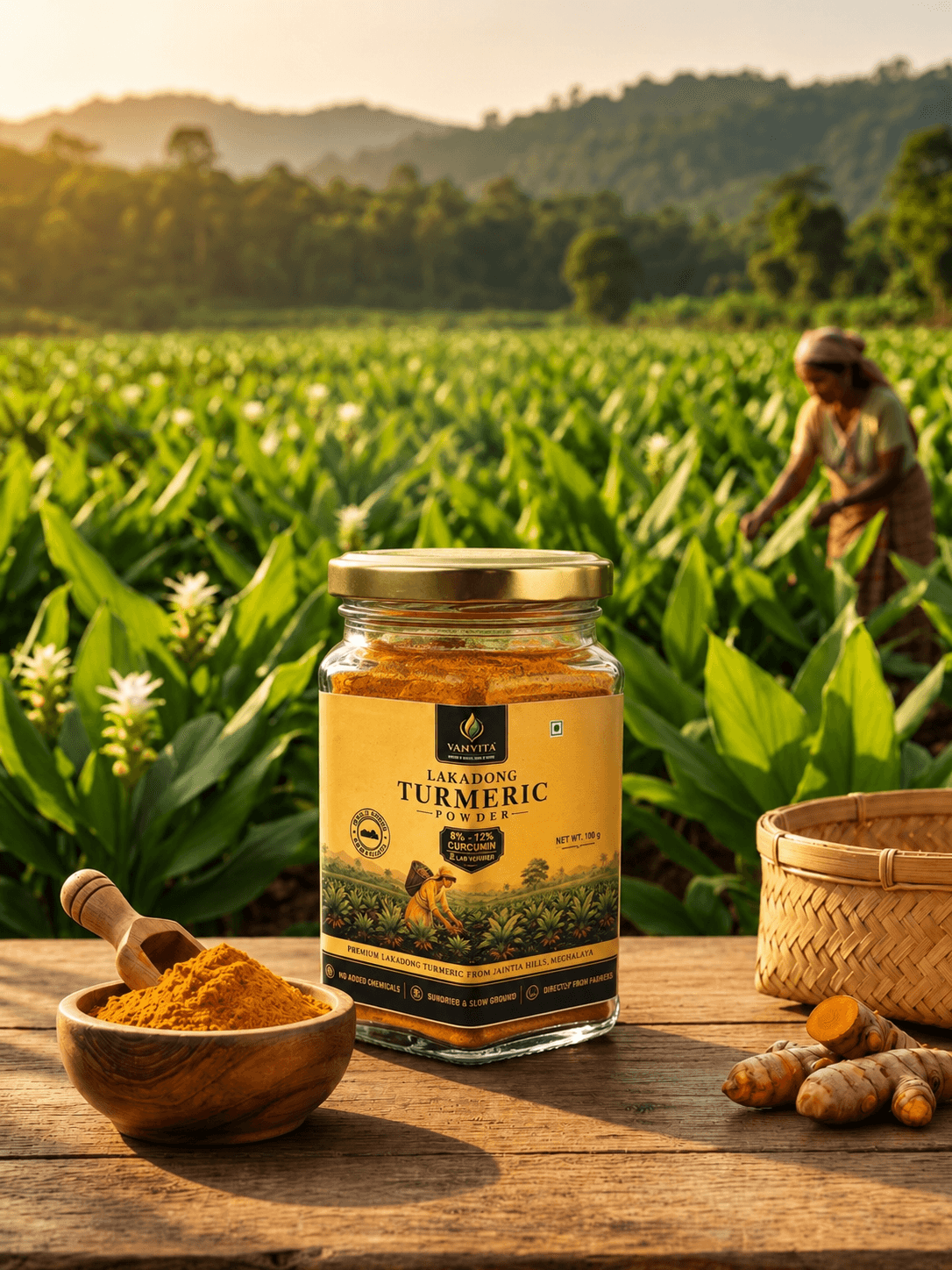 Vanvita Lakadong Turmeric